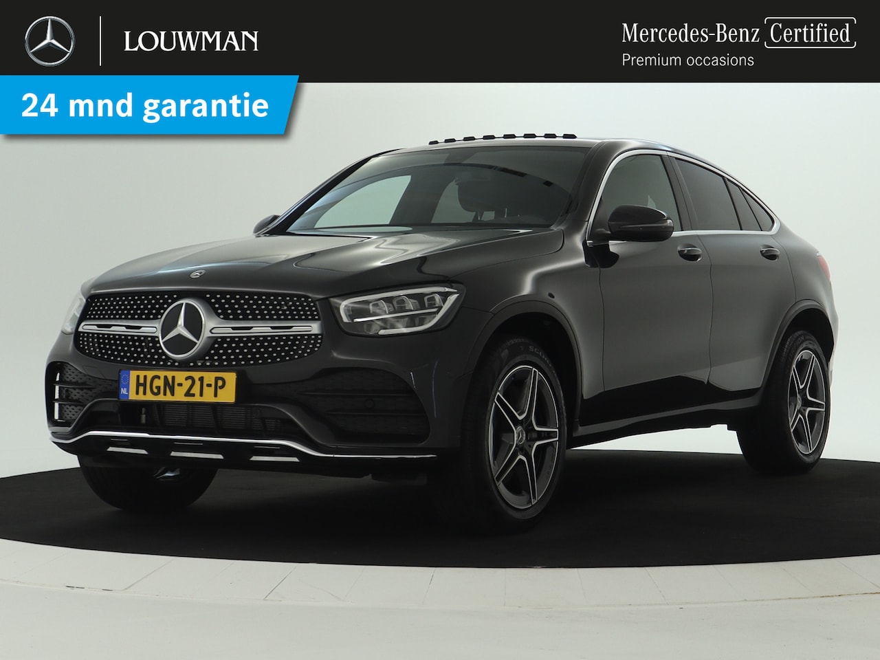 Mercedes-Benz GLC-klasse Coupé - 300 e AMG Plug-In Hybride | Schuifdak | Achteruitrijcamera | Apple Carplay | Digitale Cock - AutoWereld.nl