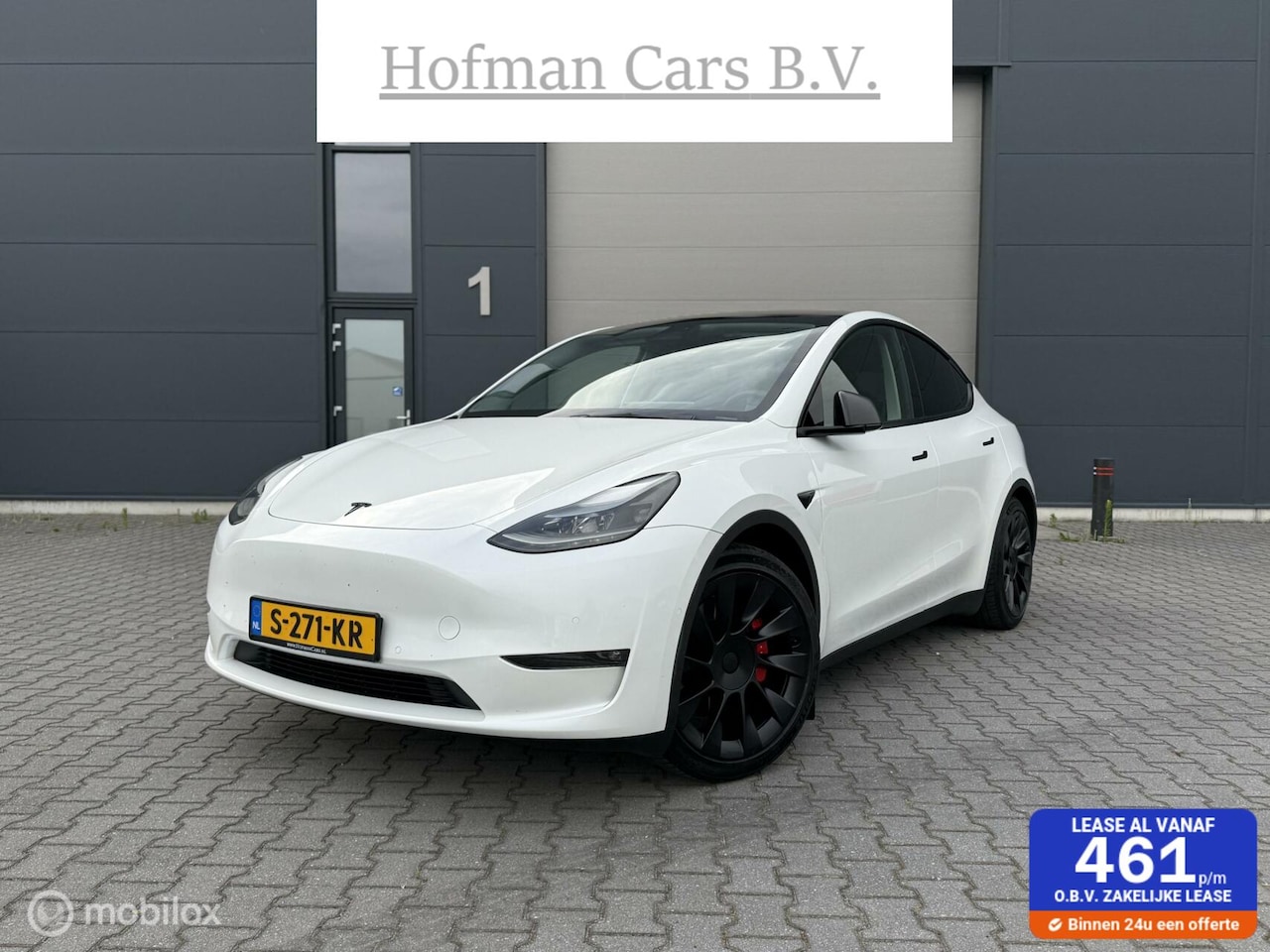 Tesla Model Y - Performance AWD 75 kWh 462PK Dual Motor Pearl White Incl BTW - AutoWereld.nl