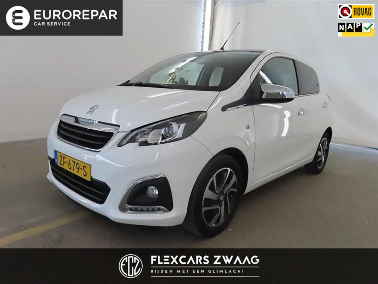 Peugeot 108 - 1.0 e-VTi Allure - Automaat - Navi - Airco - Pack Look - Org.NL - AutoWereld.nl