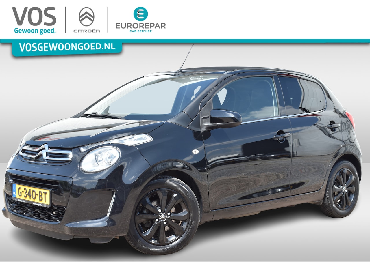 Citroën C1 - VTi Airscape Shine Leder | Airco | Open dak | - AutoWereld.nl