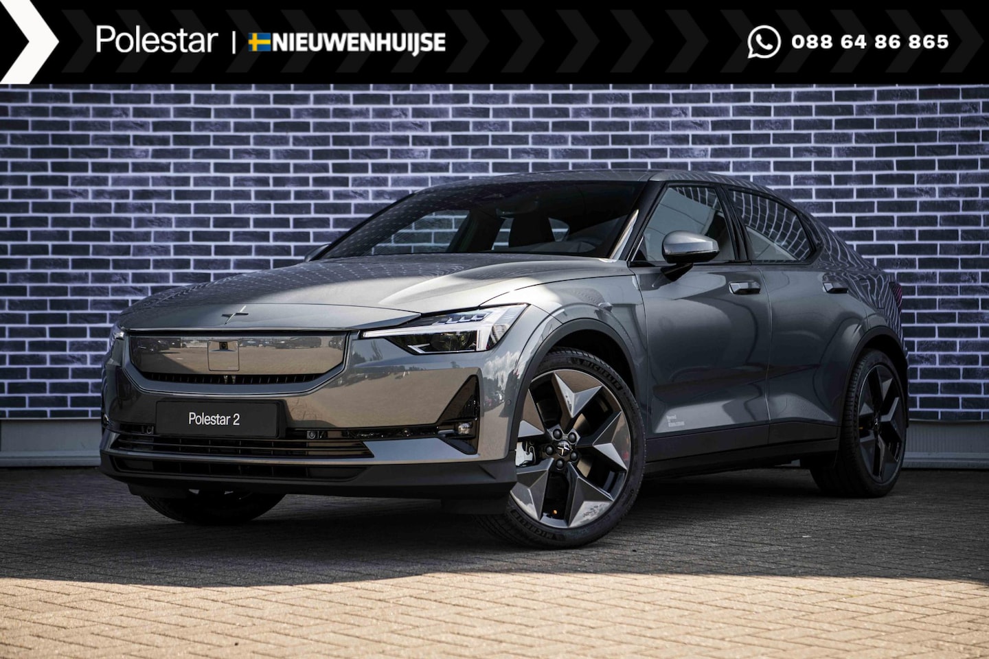 Polestar 2 - Long Range Single Motor Plus 82 kWh 20" Pro | Nieuw uit voorraad - AutoWereld.nl