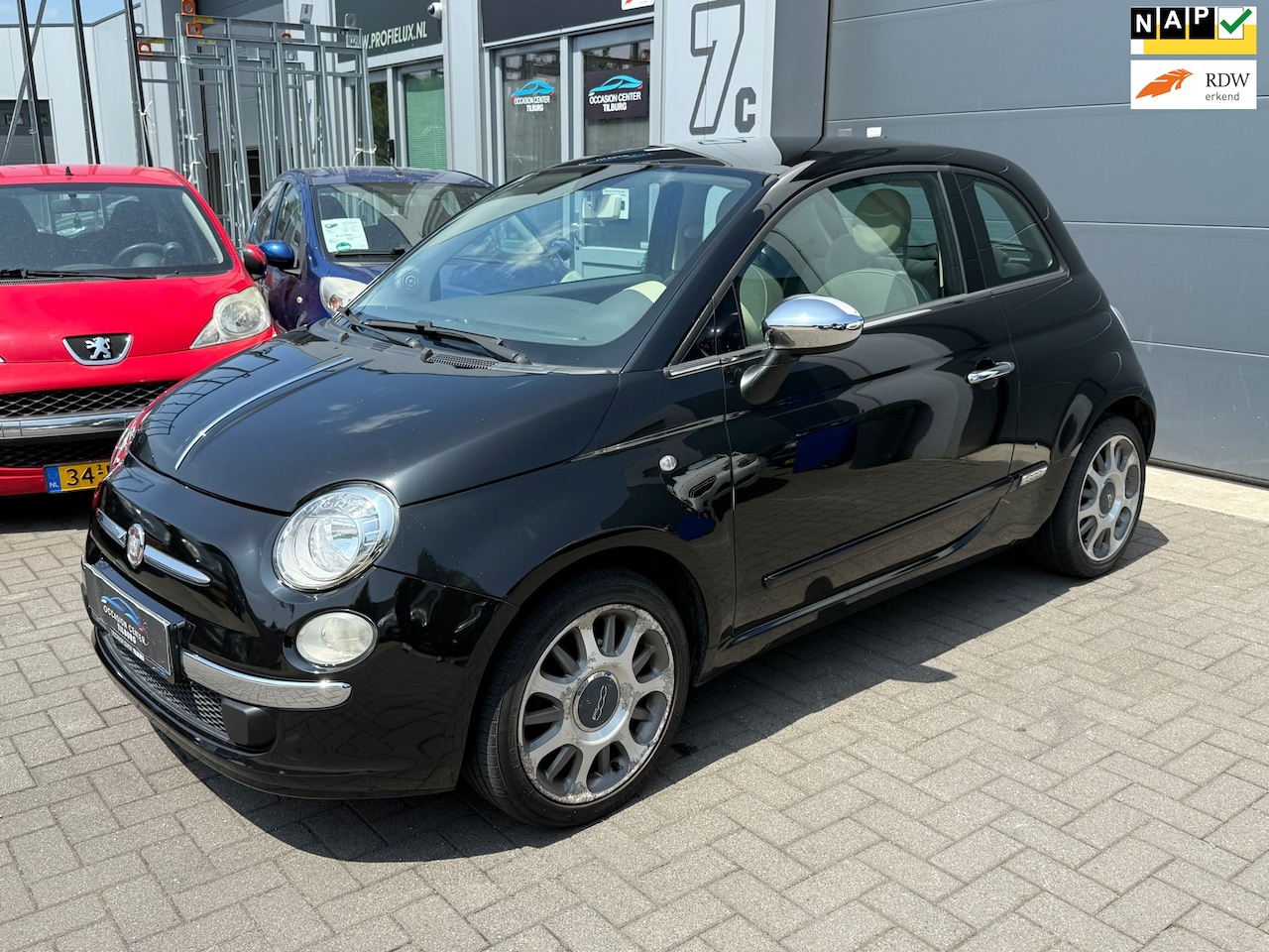 Fiat 500 - 1.4 AIRCO | PARKSENSOR | GLAZEN DAK | NIEUWE APK | NAP | - AutoWereld.nl