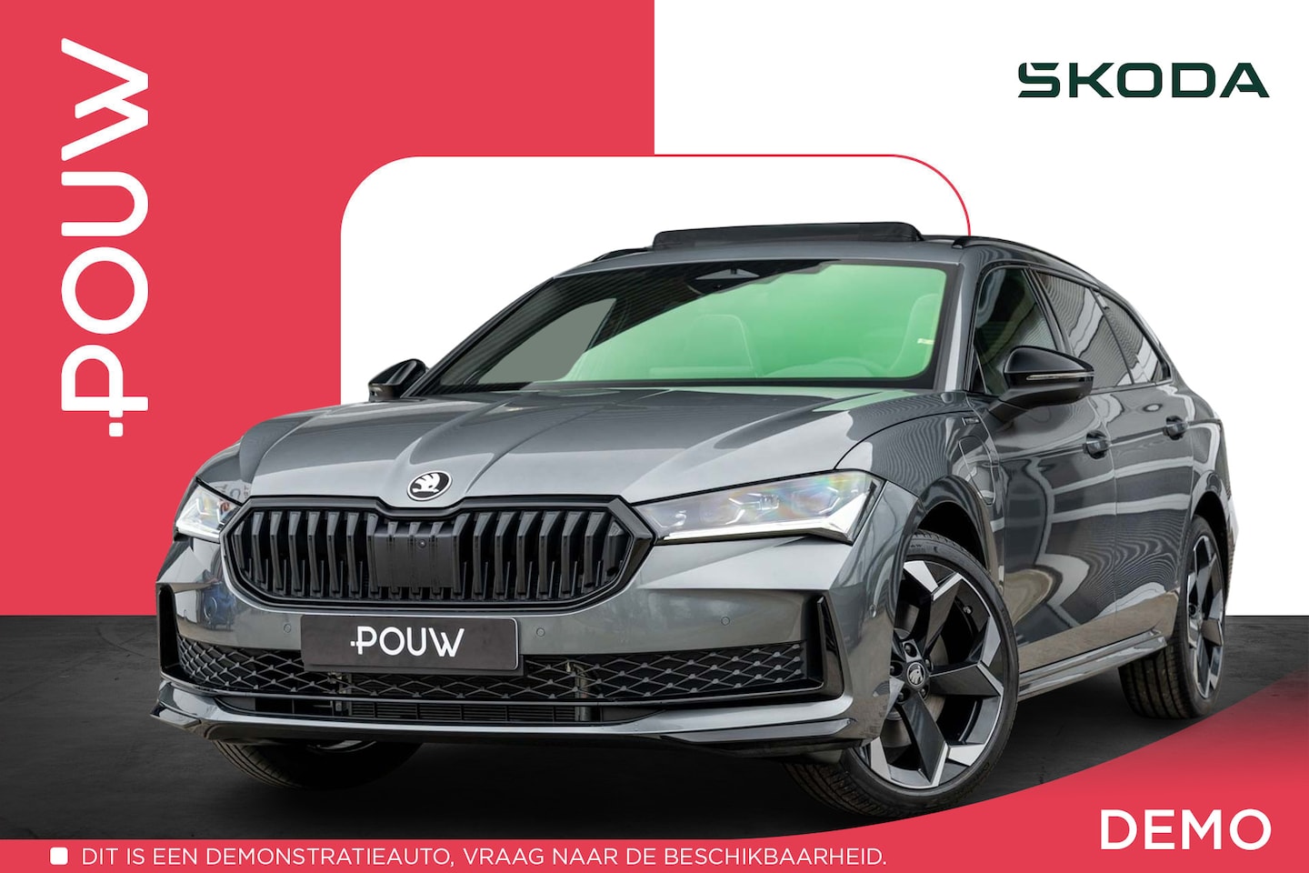 Skoda Superb Combi - 1.5 TSI 204pk PHEV Sportline Business | Panoramadak | Trekhaak Wegklapbaar | Canton Audio - AutoWereld.nl