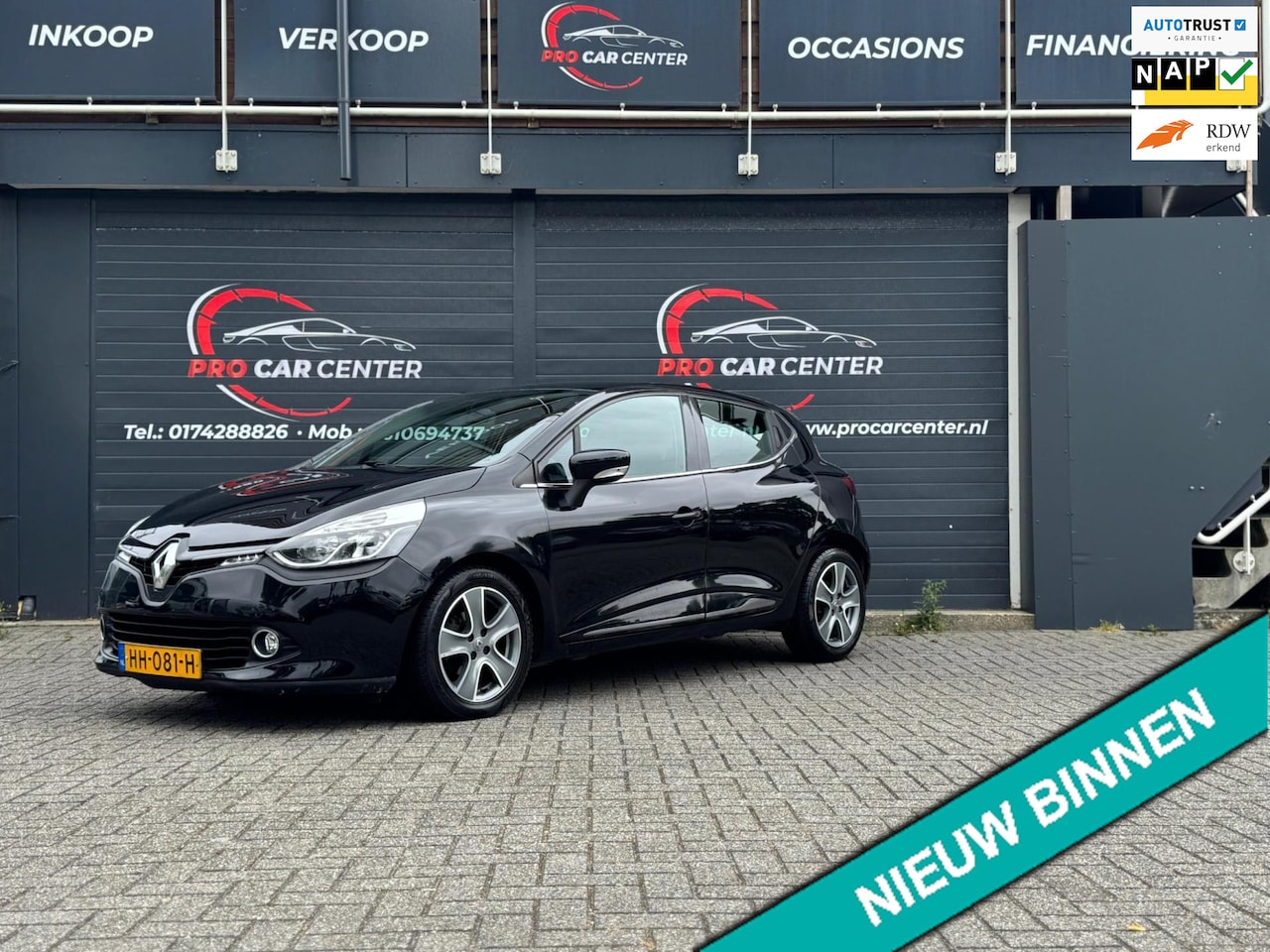 Renault Clio - 0.9 TCe ECO Night&Day AIRCO|CRUISE|PDC|NAVI|EL.RAMEN|NAP|LMV|APK - AutoWereld.nl