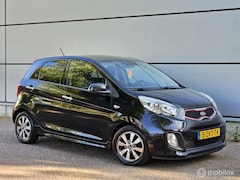 Kia Picanto - 1.0 CVVT Xenon|Led|Leder|Clima|Stuurbed|Nap|Boek