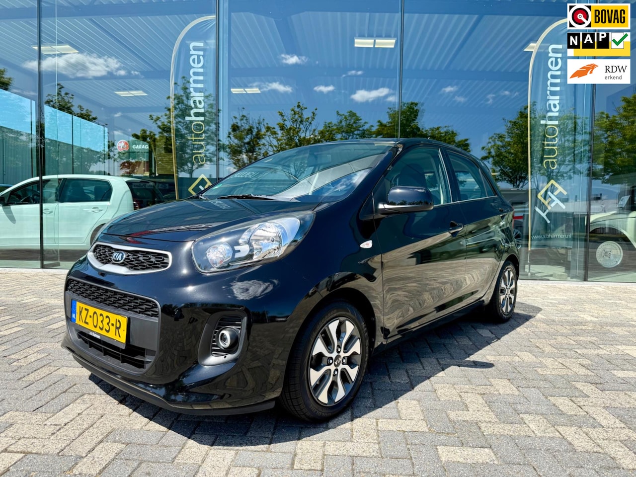 Kia Picanto - 1.0 CVVT EconomyPlusLine NAP, Navi, Airco, Camera - AutoWereld.nl