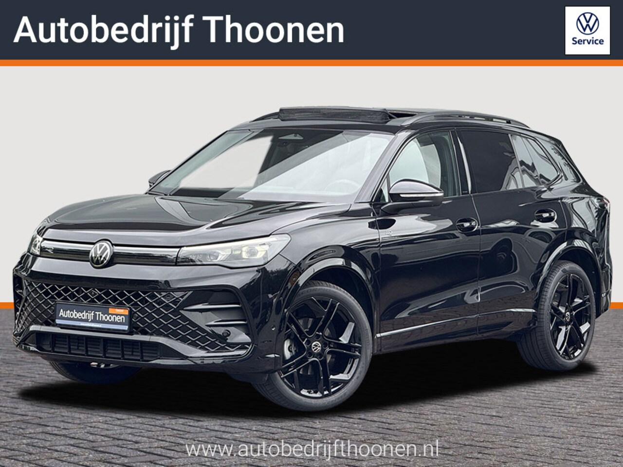 Volkswagen Tiguan - 1.5 eTSI R-Line Edition | 360° camera | Leer  | Massage | Trekhaak | Harman Kardon - AutoWereld.nl
