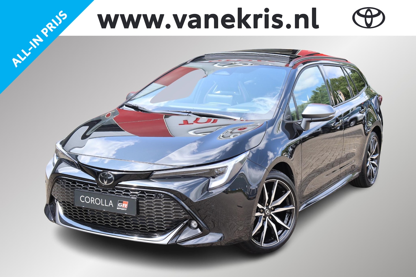 Toyota Corolla - Hybrid 140 GR Sport+Plus Pack ,  Verwacht 24-09, voodeel! - AutoWereld.nl
