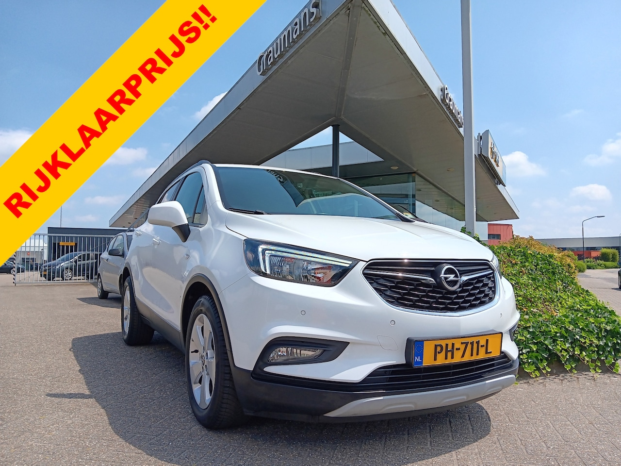 Opel Mokka X - 1.4 Turbo Business+ TREKHAAK / AIRCO / NAVIGATIE / 17" LMV / PDC / ETC. incl. 12 MND BOVAG - AutoWereld.nl