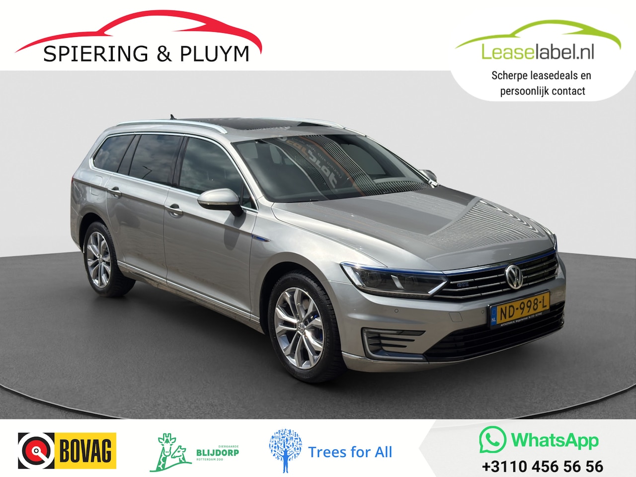 Volkswagen Passat Variant - 1.4 TSI GTE Connected Series Plus | Pano | Carplay | PDC - AutoWereld.nl