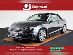 Audi A5 Cabriolet - 3.0 TFSI S5 quattro Pro Line Plus MMI navigatie plus - Windschot - S sportstoelen - Assist