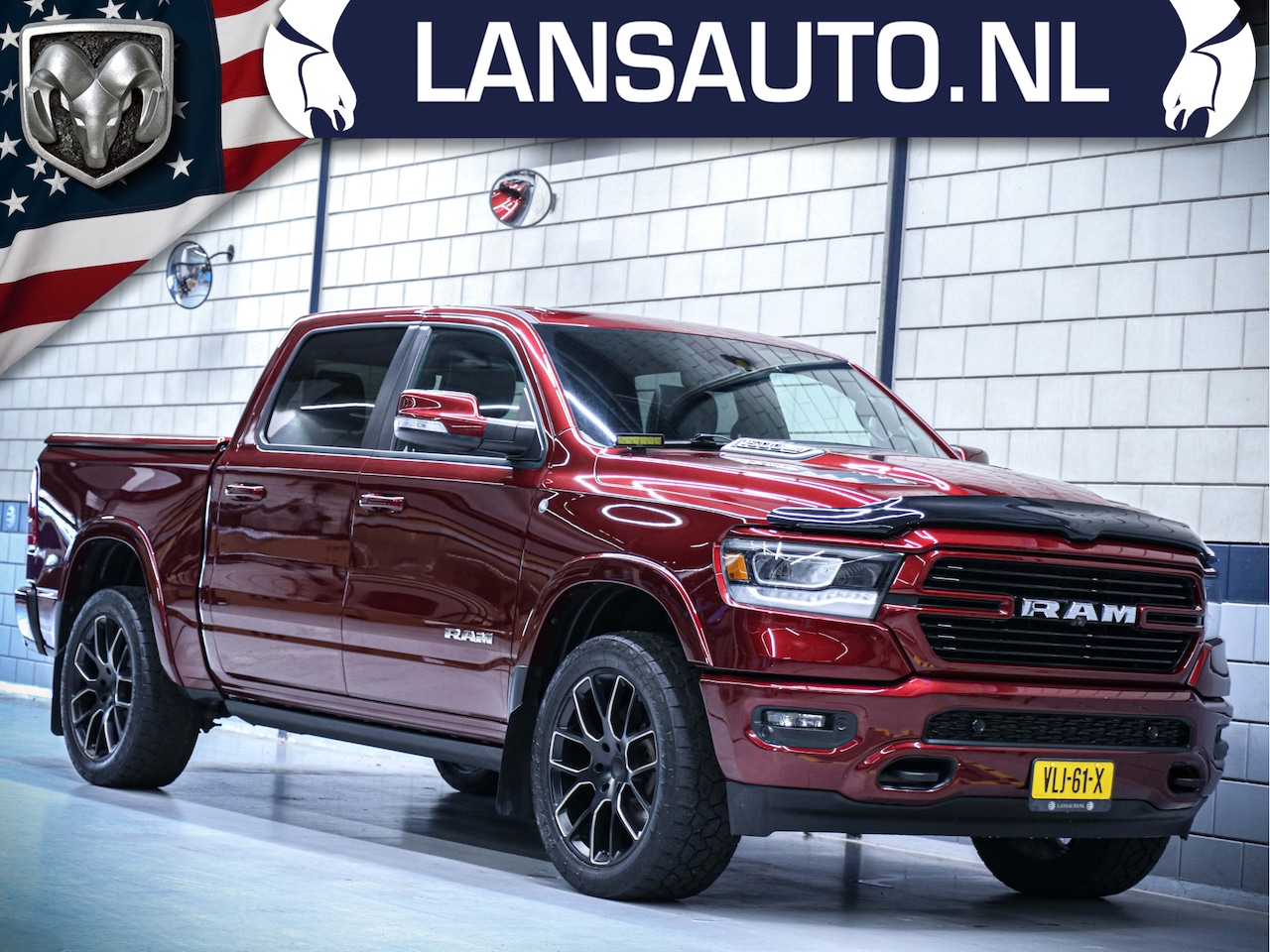 Dodge Ram 1500 - | Laramie | 5.7L V8 Hemi | Luchtvering - Full Option - AutoWereld.nl