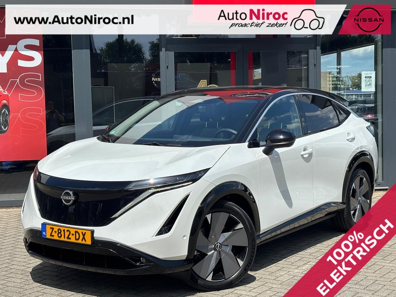 Nissan Ariya - Evolve 87 kWh | 20"LM VELGEN | TWO-TONE LAK | DEMOVOORDEEL | - AutoWereld.nl