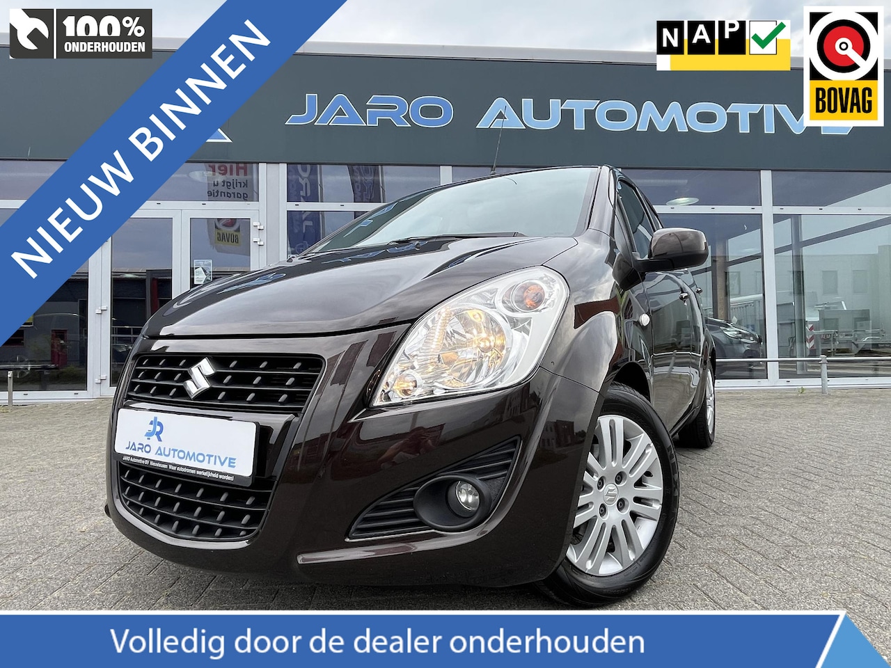 Suzuki Splash - 1.2 Exclusive EASSS | Trekhaak afneembaar | Keyless Go | Stoelverwarming | NAP - AutoWereld.nl