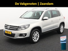 Volkswagen Tiguan - 1.4 TSI Comfort&Design Trekhaak panodak airco navi bleutooth mooie stoer auto hoge instap