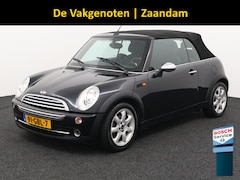 MINI Cabrio - 1.6 One airco cruisc centrvergr elecraam electr dak, parkeersensoren achter, radio speler,