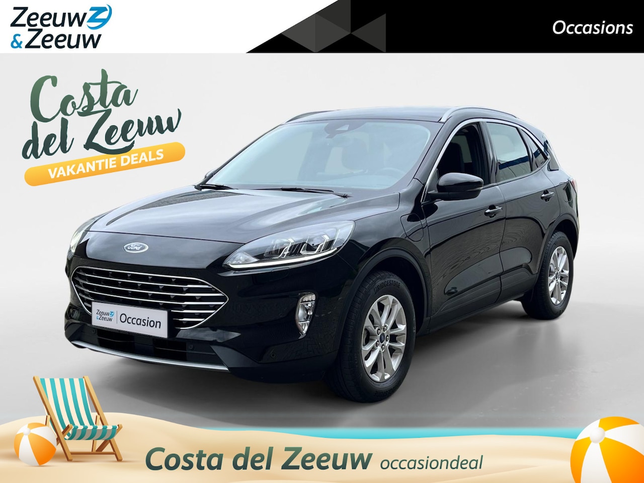 Ford Kuga - 2.5 PHEV Titanium | Navigatie | Cruise Control | Stuur/Stoel/Voorruitverwarming | Apple Ca - AutoWereld.nl