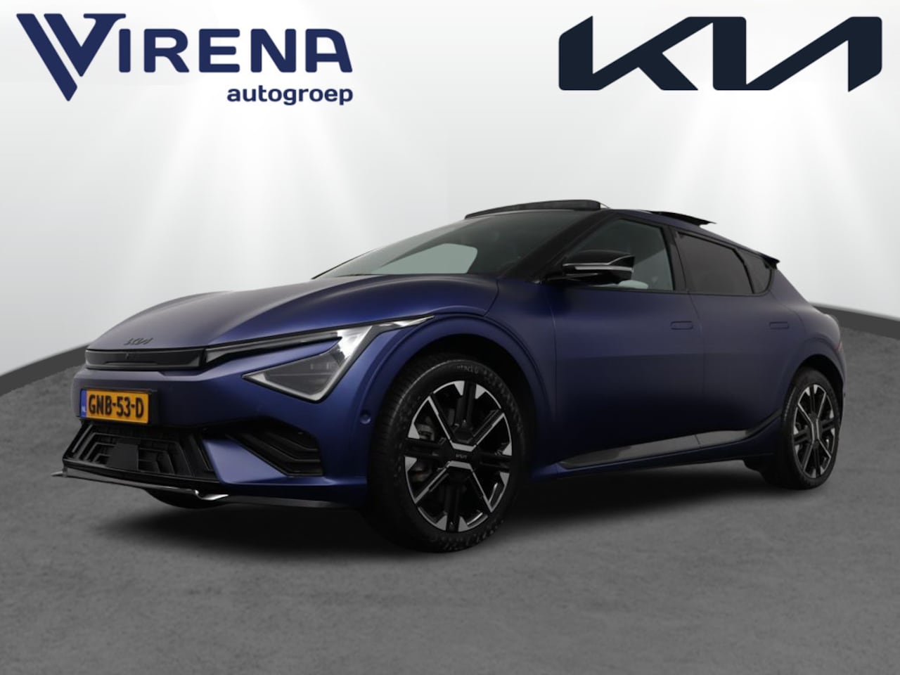 Kia EV6 - GT-Line 84 kWh - *DEMO* - Schuif-/kanteldak - Stoel-/stuurverwarming - Navigatie - Apple C - AutoWereld.nl