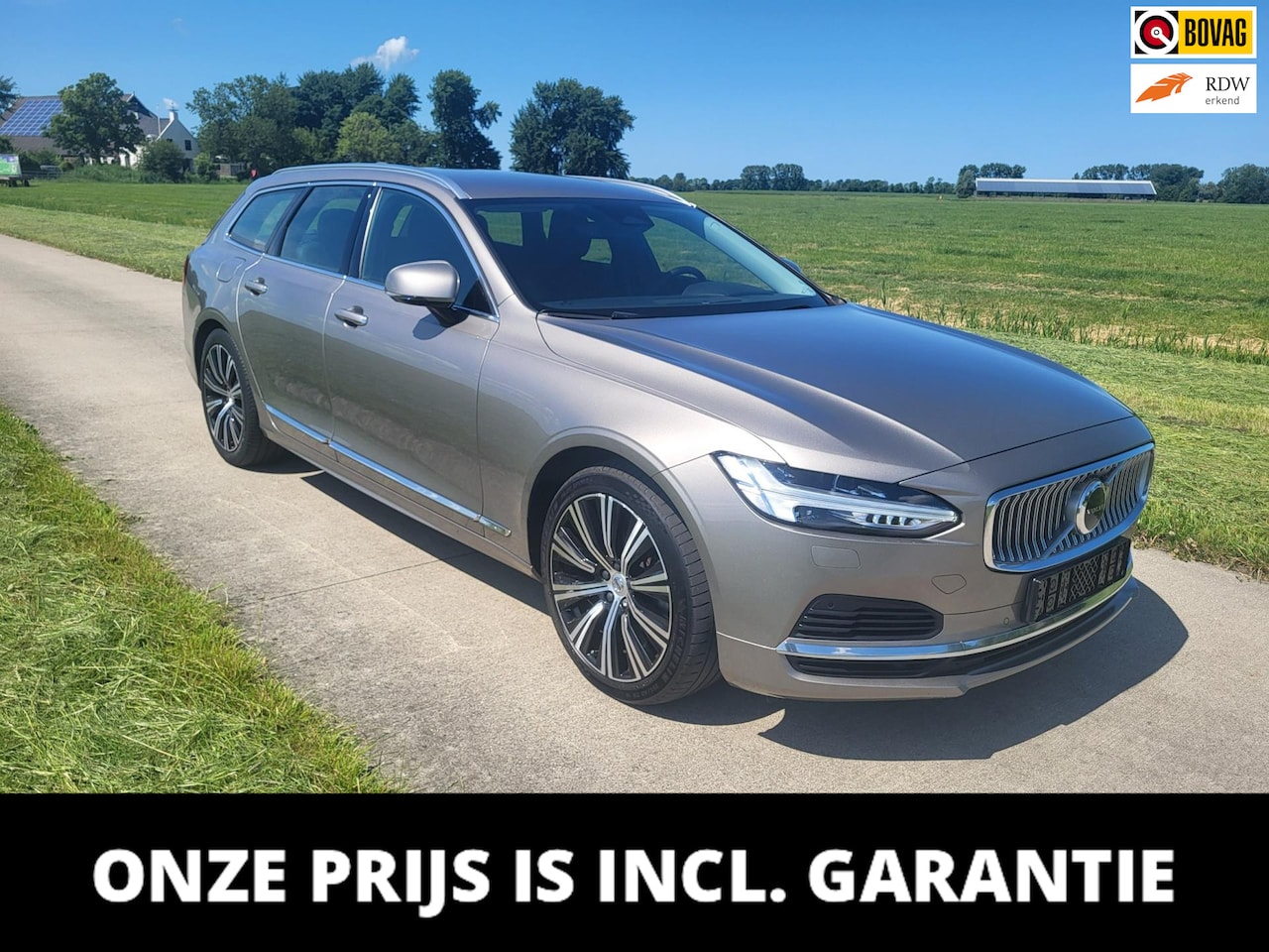 Volvo V90 - 2.0 T6 AWD hybride 2021 84dkm - AutoWereld.nl