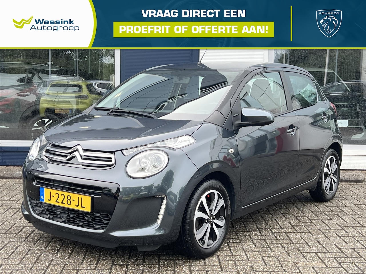 Citroën C1 - 1.0 VTi 72PK Shine I Multimedia I Camera I Airco - AutoWereld.nl