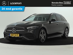 Mercedes-Benz C-klasse Estate - 300e AMG-line Phev | Panorama Schuif/Kanteldak | Burmester Sound | Night-pakket | Parkeer