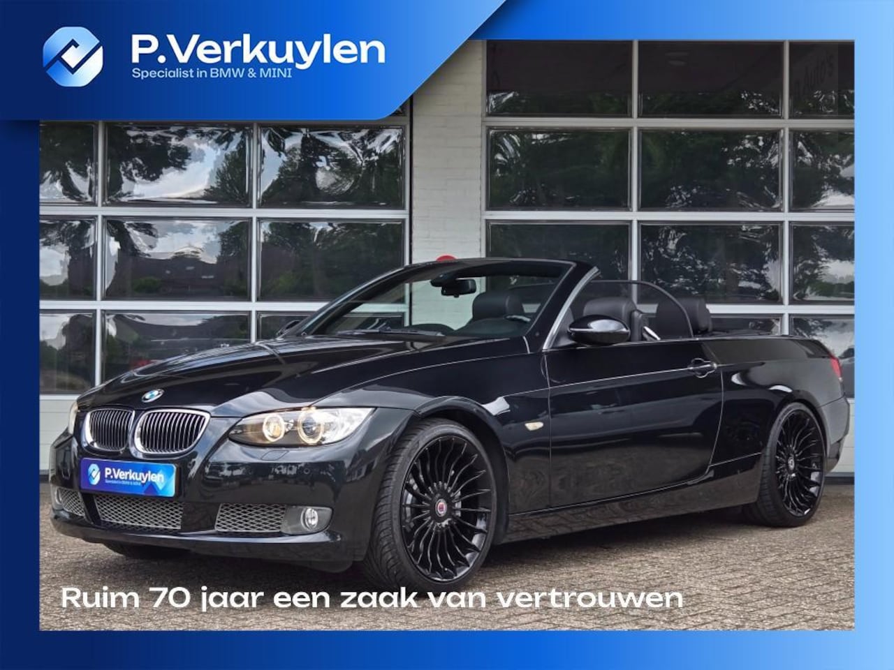 BMW 3-serie Cabrio - 335I HIGH EXECUTIVE I LEDER I SPORTSTOELEN - AutoWereld.nl