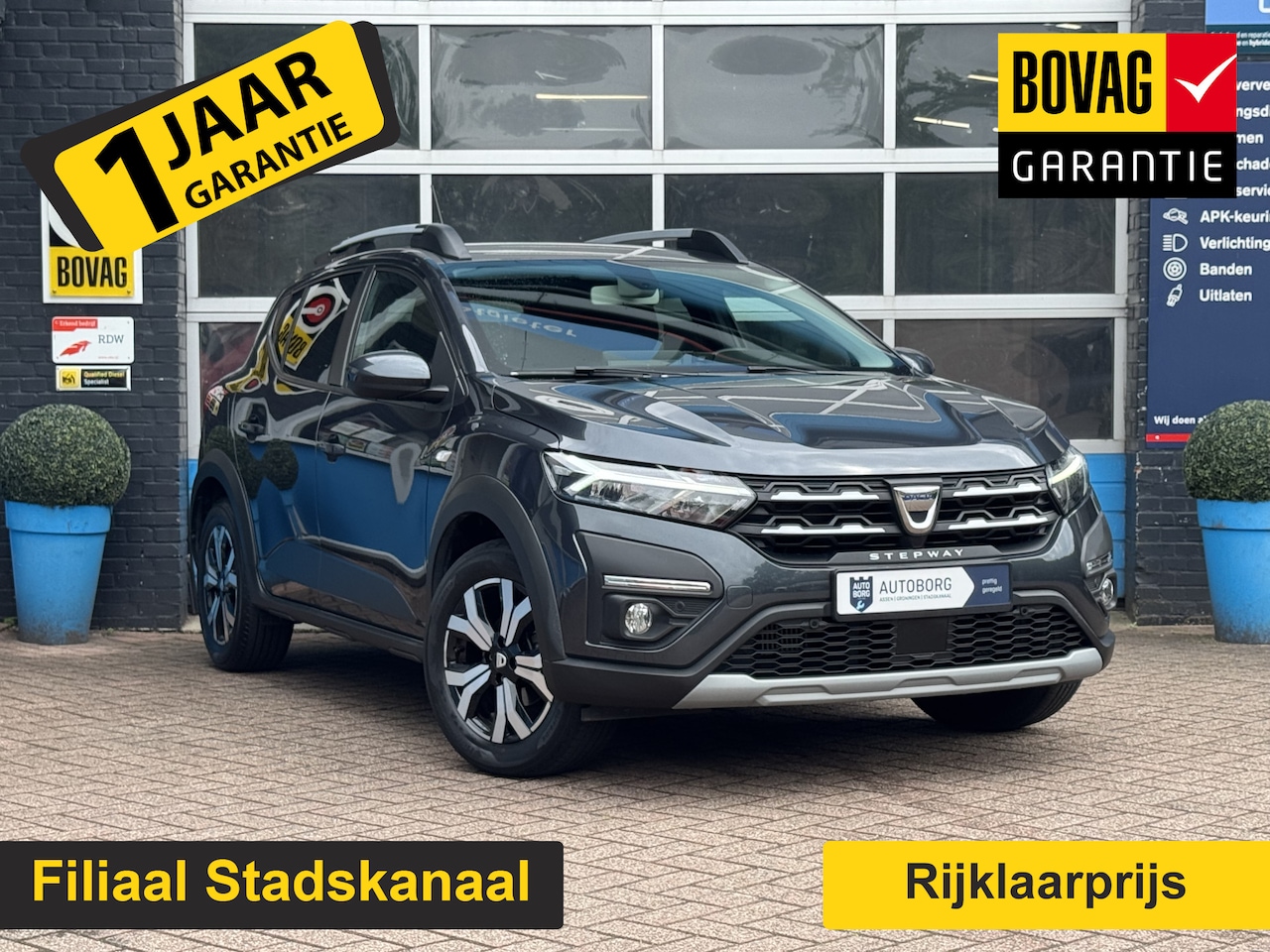 Dacia Sandero Stepway - 1.0 TCe 90 Comfort Prijs Inclusief Onderhoud & 12 Maand BOVAG Garantie | Achteruitrijcamer - AutoWereld.nl