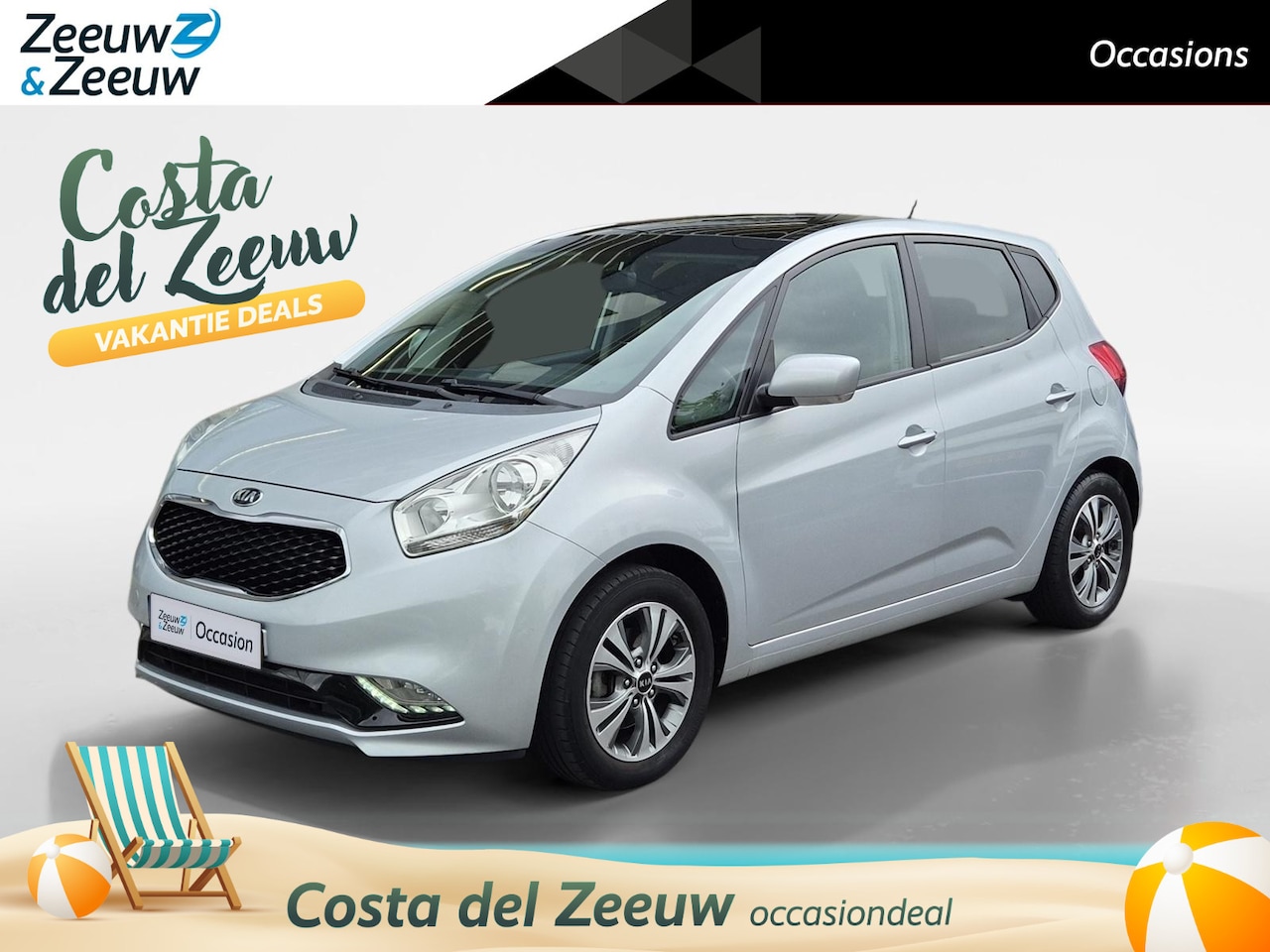 Kia Venga - 1.4 CVVT Summer Edition | Airco | Navi | Camera | LM Velgen | Panoramadak | - AutoWereld.nl