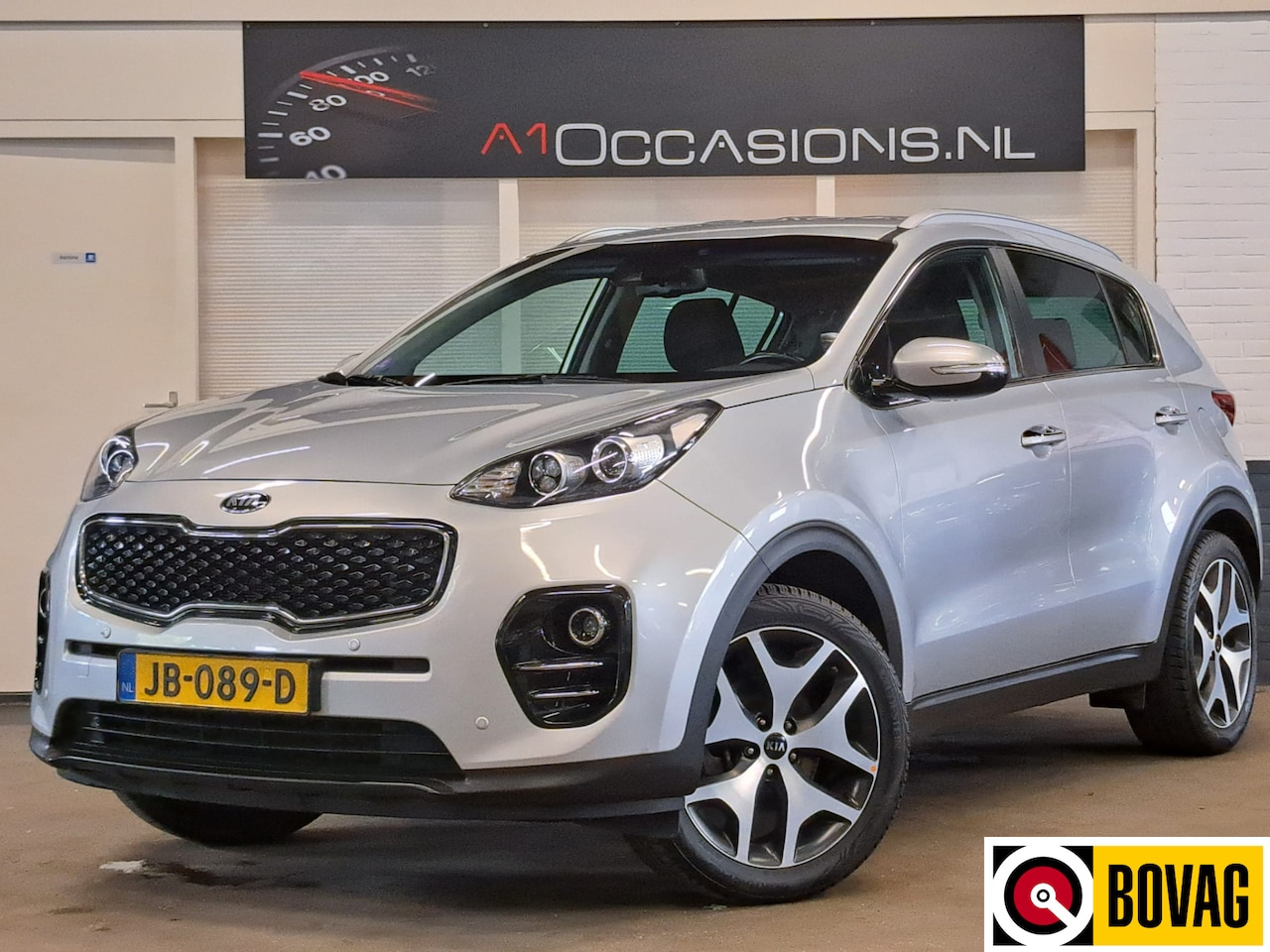 Kia Sportage - 1.6 GDI DynamicLine + NAVI + ACHTERUITRIJCAMERA !! - AutoWereld.nl