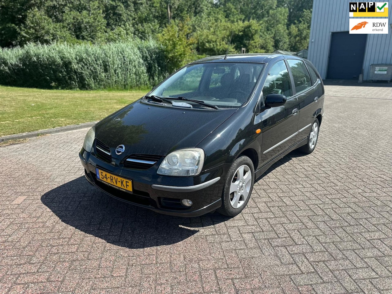 Nissan Almera Tino - 1.8 Tekna/AIRCO/LEDER-ALCANTARA/TREKHAAK - AutoWereld.nl