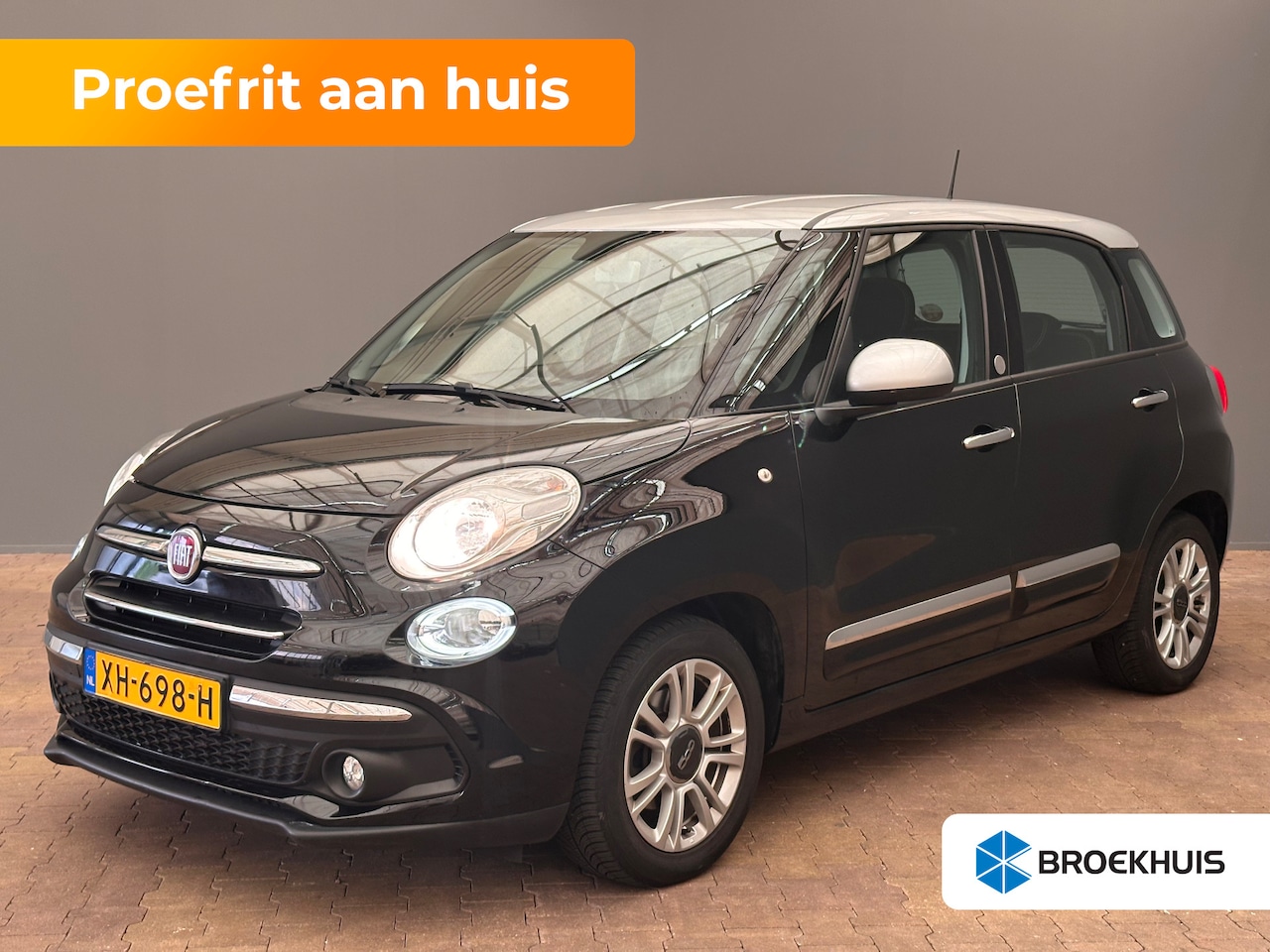 Fiat 500 L - 0.9 TwinAir PopStar Airco | Bluetooth | Cruise Control | Navigatie Full Map | LED Dagrij v - AutoWereld.nl