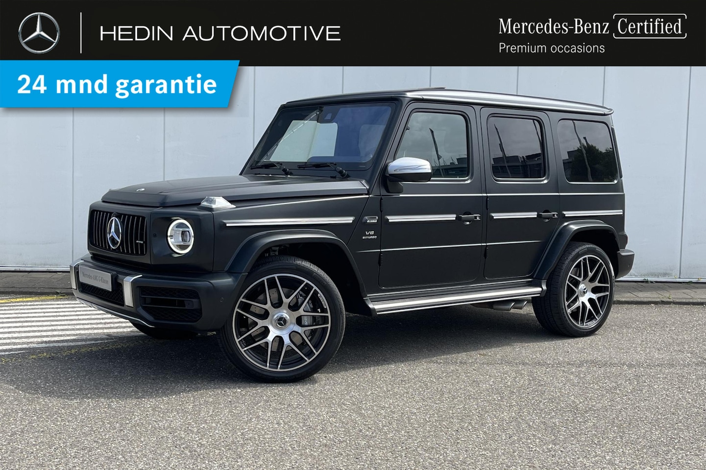 Mercedes-Benz G-klasse - G 63 AMG Automaat | MANUFAKTUR | Schuifdak | Standkachel | Distronic | Multicontourstoelen - AutoWereld.nl