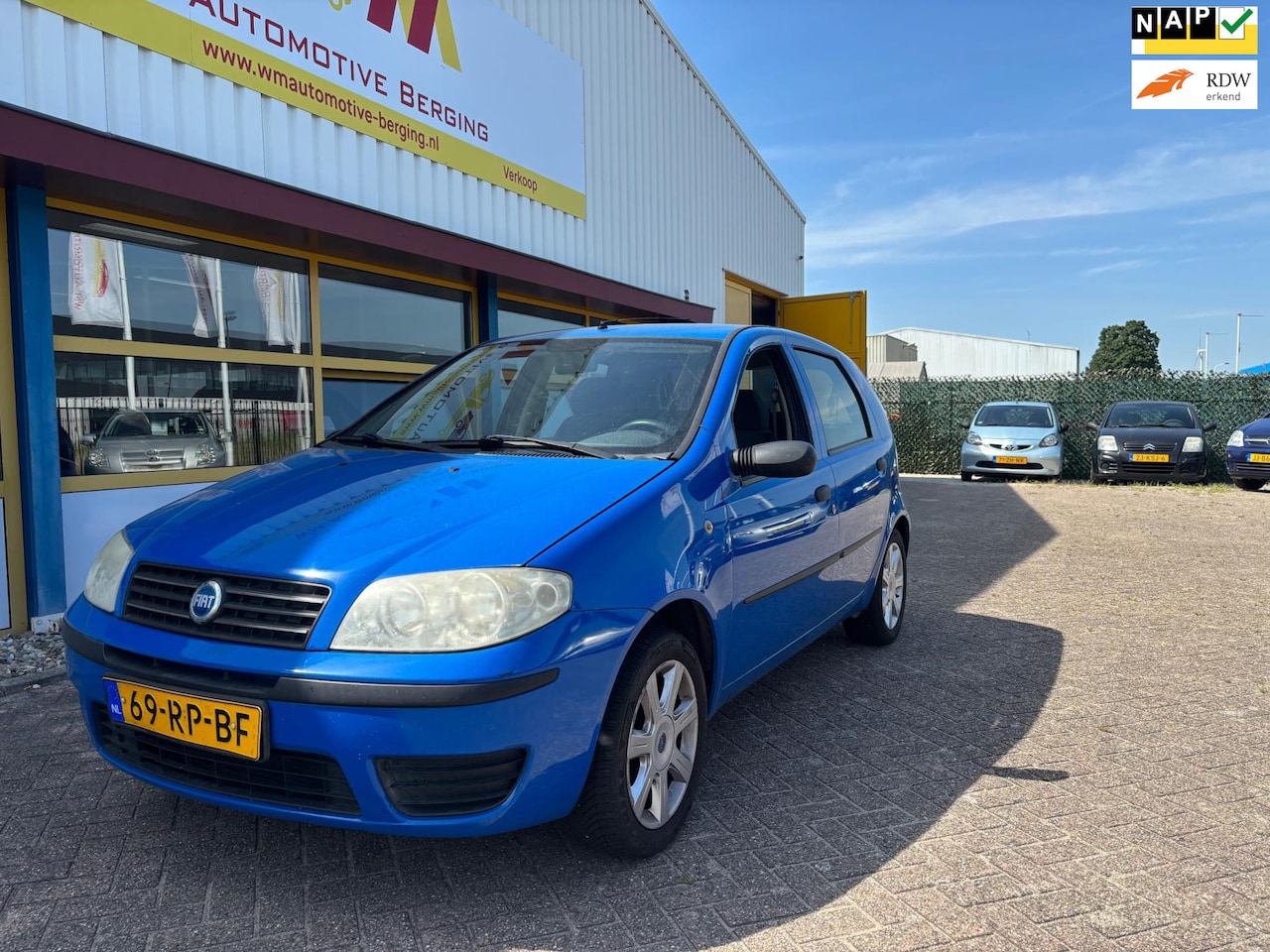 Fiat Punto - 1.2 Active AIRCO APK T/M 2-2-2026 - AutoWereld.nl