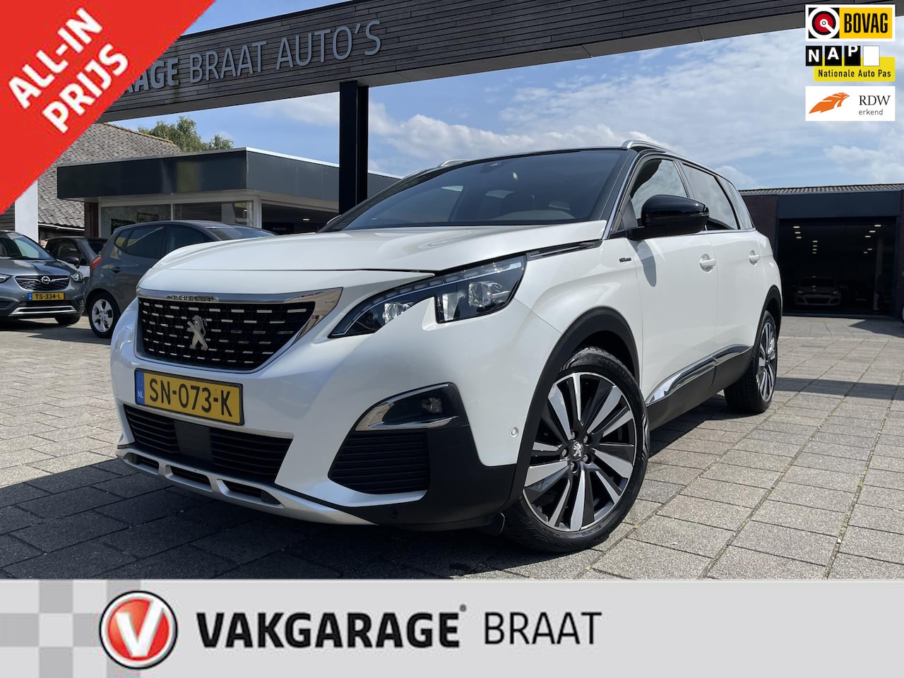 Peugeot 5008 - 1.2 PureTech GT-Line l PANO l MASSAGE l CARPLAY l RIJKLAAR! - AutoWereld.nl