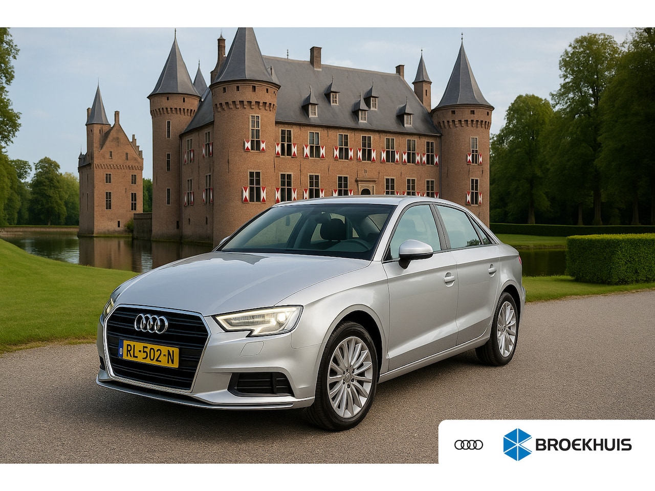 Audi A3 Limousine - 1.0 TFSI Pro Line | NL-AUTO! | LEDER SPORT | STOELVERWARMING | PARK SEN V+A | CRUISE | TRE - AutoWereld.nl