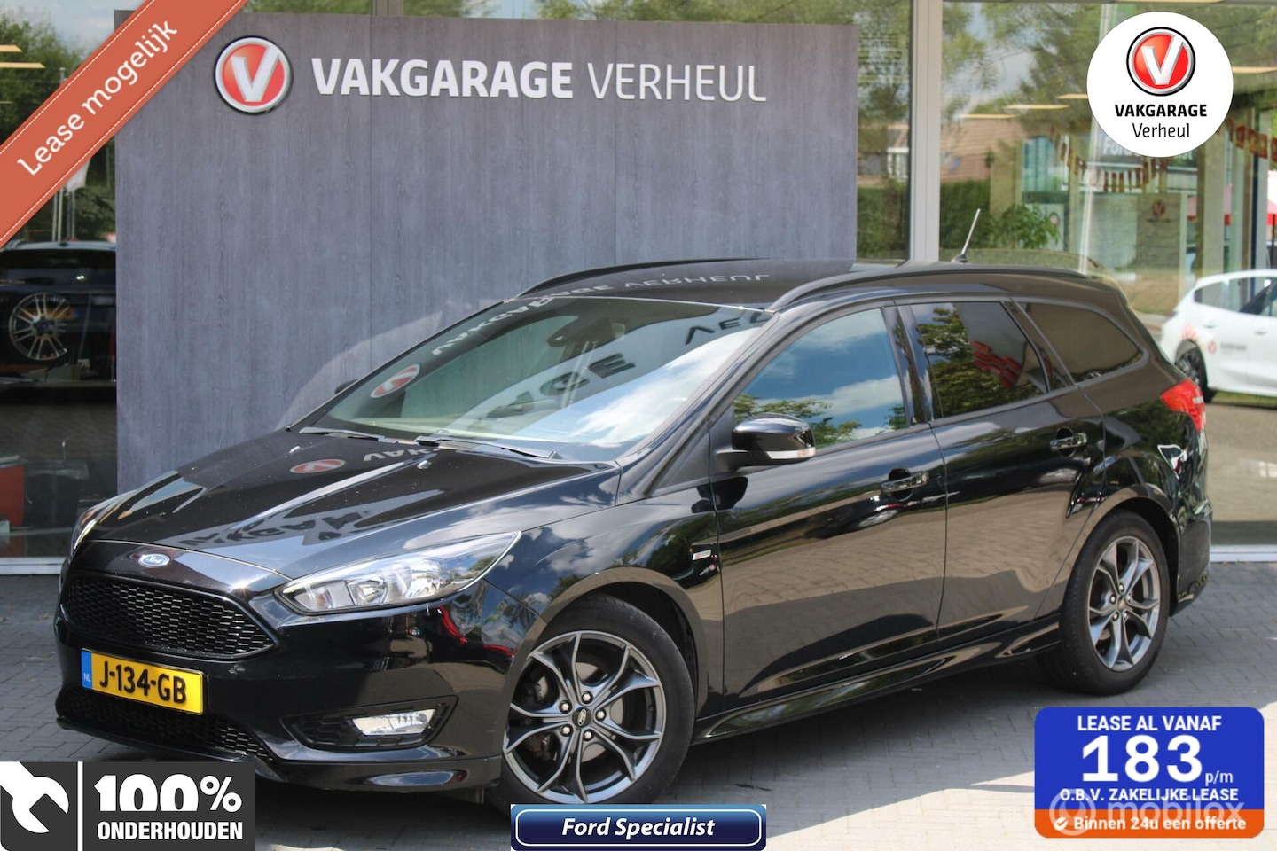 Ford Focus Wagon - 1.0 ST-Line|125Pk|Navi|Boekjes - AutoWereld.nl