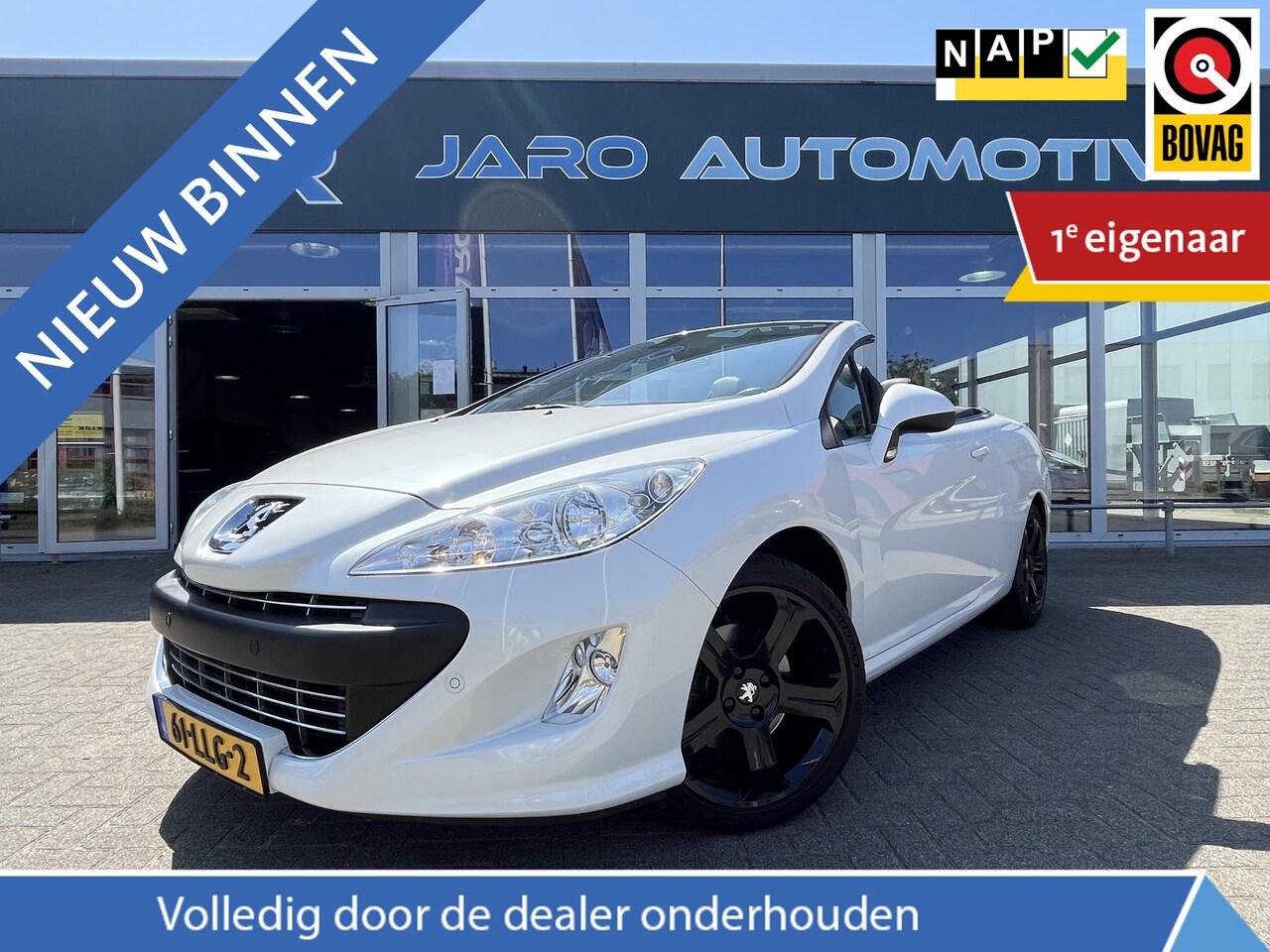 Peugeot 308 CC - 1.6 THP Feline | lederen bekleding | Nekverwarming | Stoelverwarming | dealeronderhouden | - AutoWereld.nl
