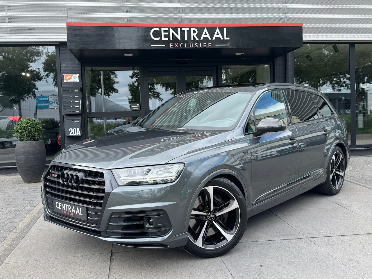 Audi SQ7 - 4.0 TDI Quattro Pro Line + 435PK|Pano|Camera|Luchtvering|Leder|Keyless|Ambient Light|Stoel - AutoWereld.nl
