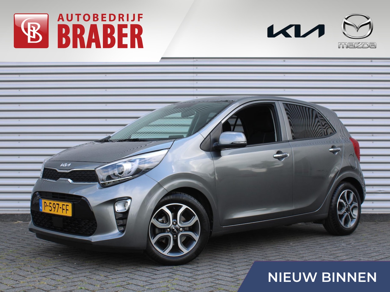 Kia Picanto - 1.0 DPi DynamicPlusLine | Automaat | Camera | Draadloze telefoonlader | Clima | Cruise | N - AutoWereld.nl