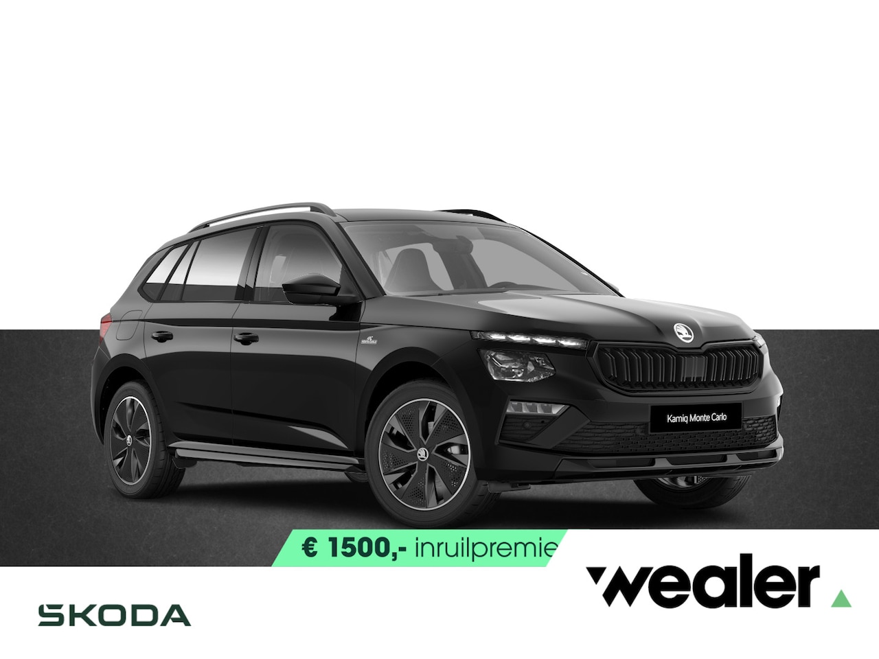 Skoda Kamiq - Monte Carlo 1.0 TSI 115 PK | Apple Carplay/Android Auto | Panorama dak | Trekhaak | Winter - AutoWereld.nl