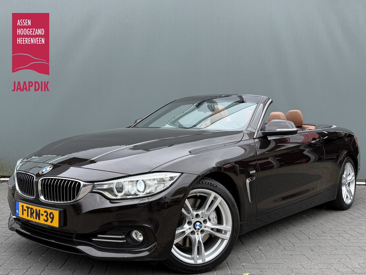 BMW 4-serie Cabrio - BWJ 2014 435i 306 PK High Executive CABRIO / NAVI / CLIMA / CRUISE / STOELVERW. / LEDER / - AutoWereld.nl