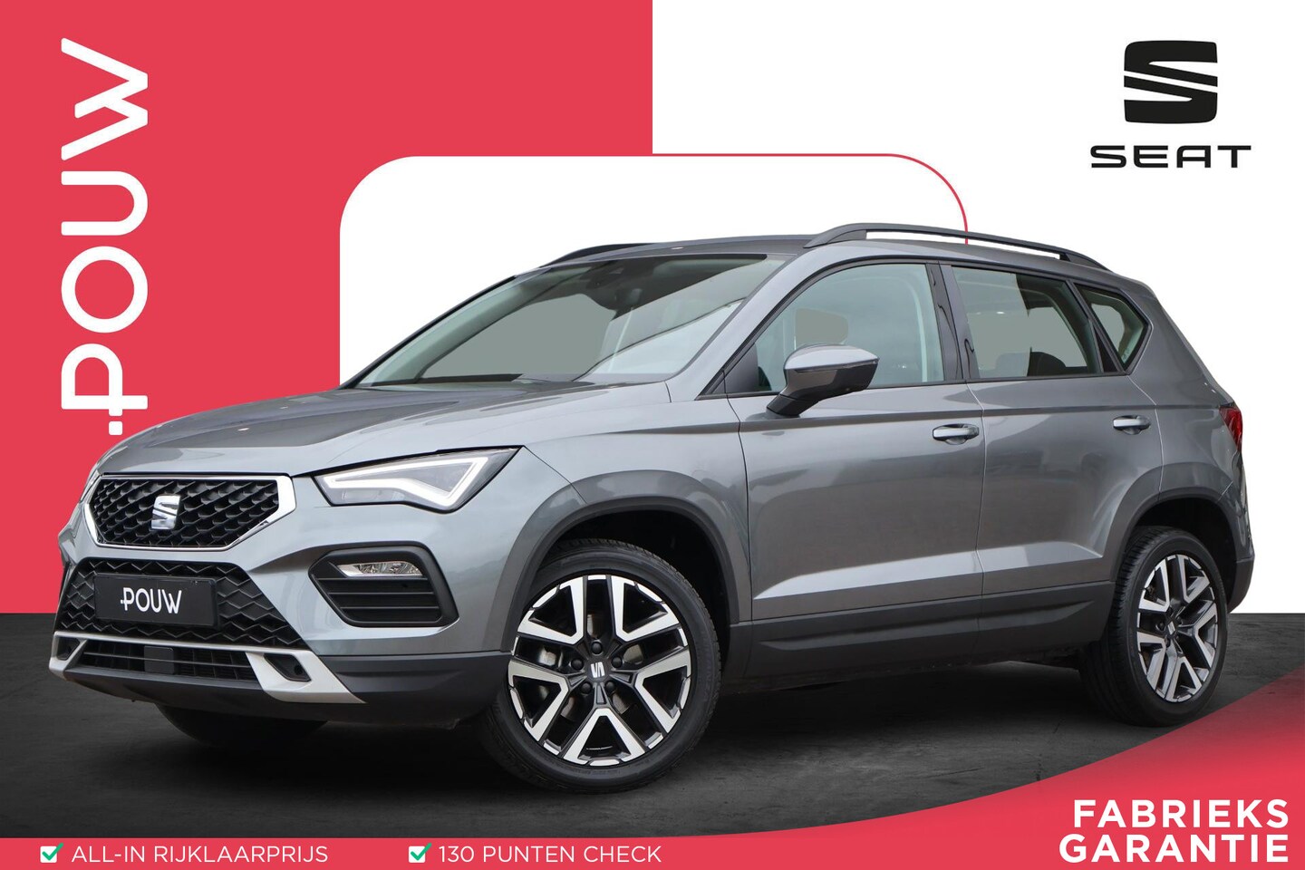 Seat Ateca - 1.5 TSI 150pk DSG Style Business Intense | Navigatie | Camera | PDC | Android Auto/Apple C - AutoWereld.nl
