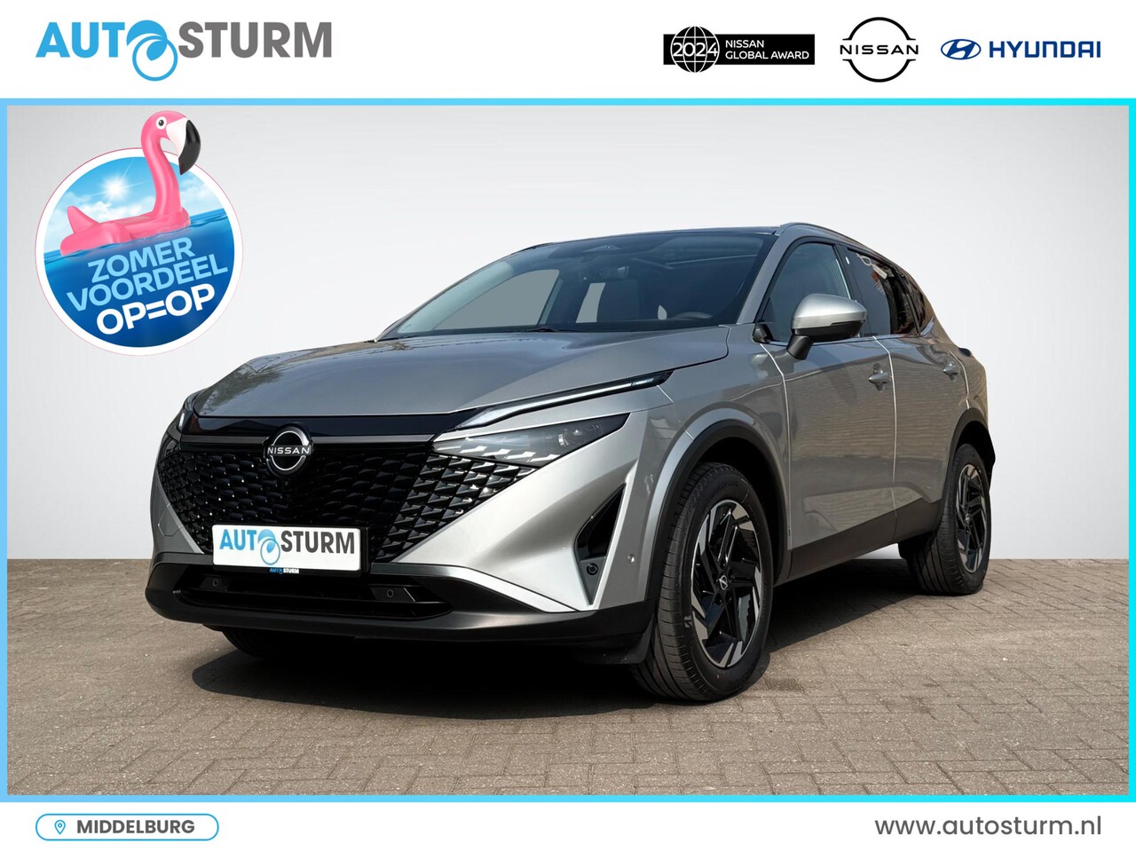 Nissan Qashqai - 1.3 MHEV N-Connecta Panoramadak PRIVATE LEASE € 599 /maand! - AutoWereld.nl