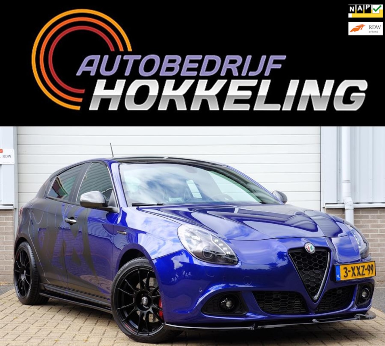 Alfa Romeo Giulietta - 1.7 TBi Quadrifoglio Verde 275pk; Automaat+Navi=UNIEK !! - AutoWereld.nl