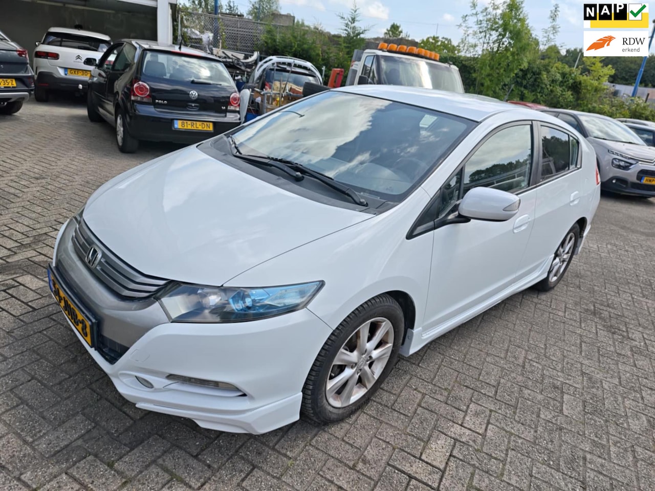 Honda Insight - 1.3 Elegance automaat-Stoelverwarming-Navi-Airco-NAP! - AutoWereld.nl