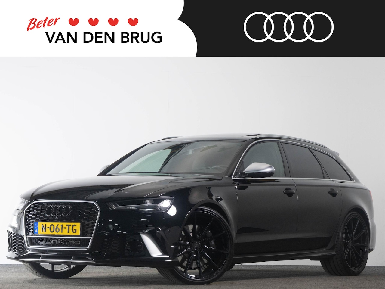 Audi RS6 - Avant 4.0 TFSI 605 PK Perfomance QUATTRO | Akrapovic | Eventuri Air Intake | Softclose | P - AutoWereld.nl
