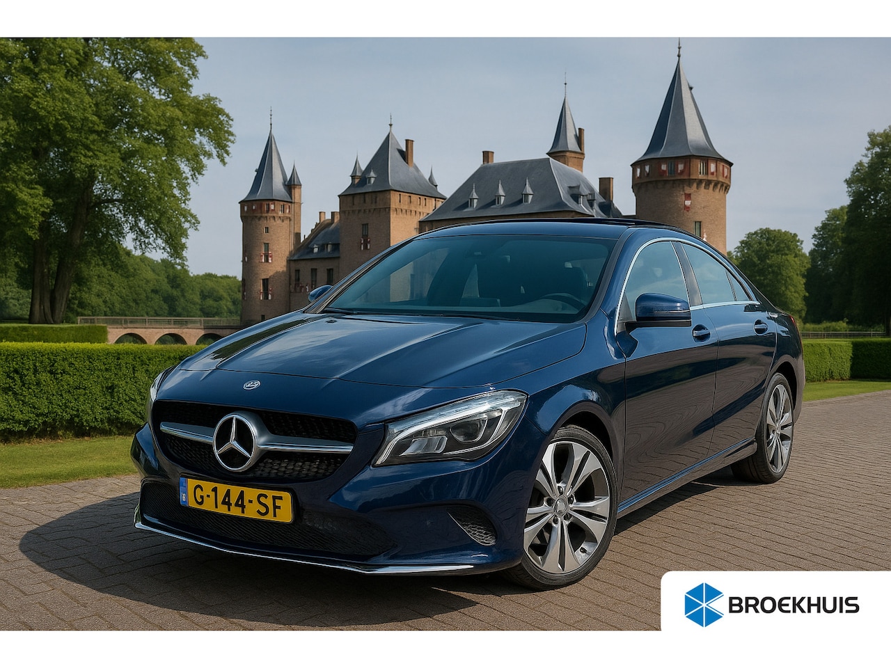 Mercedes-Benz CLA-klasse Shooting Brake - 200 d Business Solution Automaat | NL-AUTO! | CAMERA | LEDER/STOF SPORT | PARK SENS V+A | - AutoWereld.nl