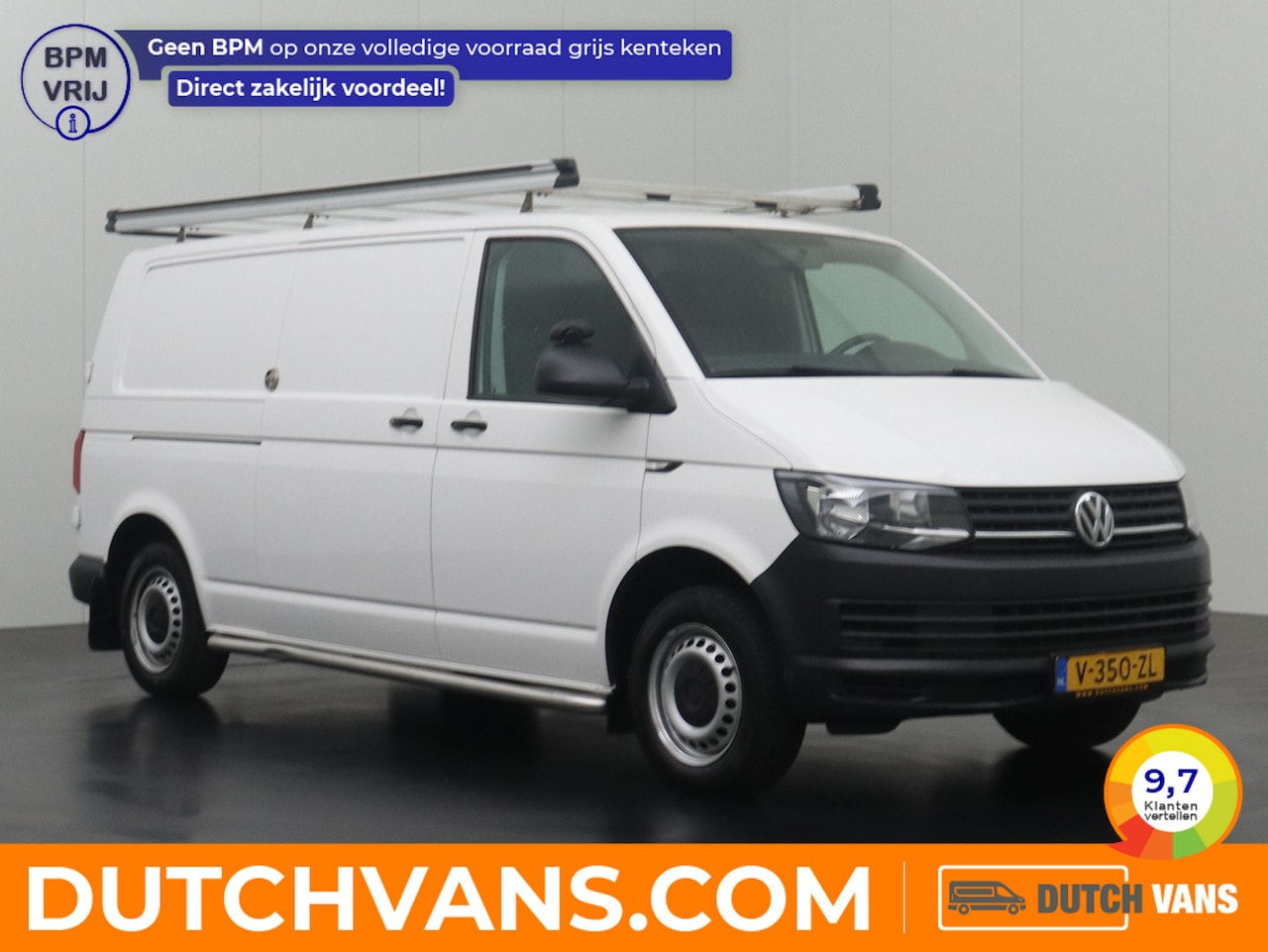 Volkswagen Transporter - 2.0TDI Lang Imperiaal | Trekhaak | Airco | Betimmering - AutoWereld.nl