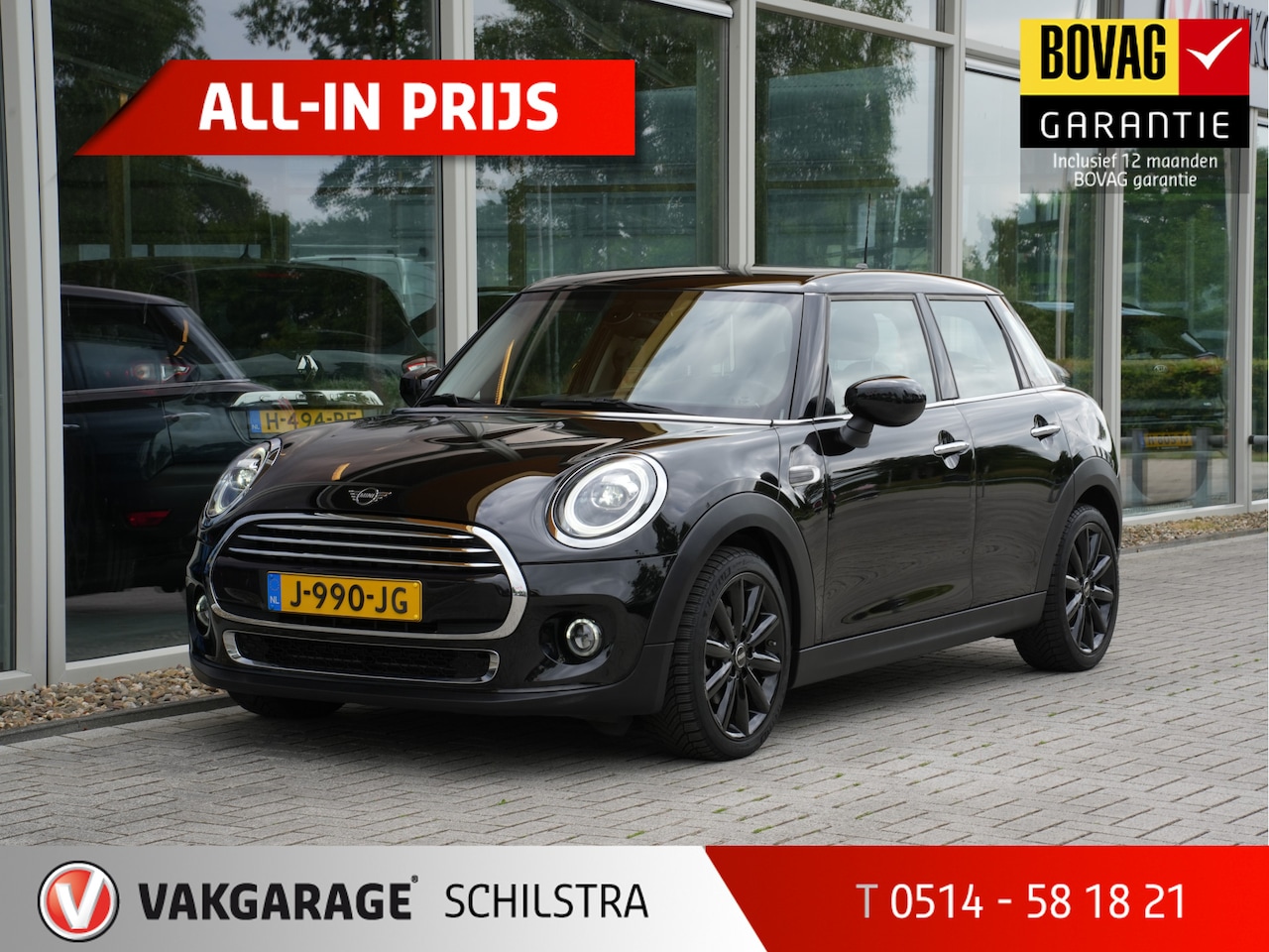 MINI Cooper - 1.5 Chili | Clima | Navigatie | Stoelverwarming | Luxe Leder - AutoWereld.nl