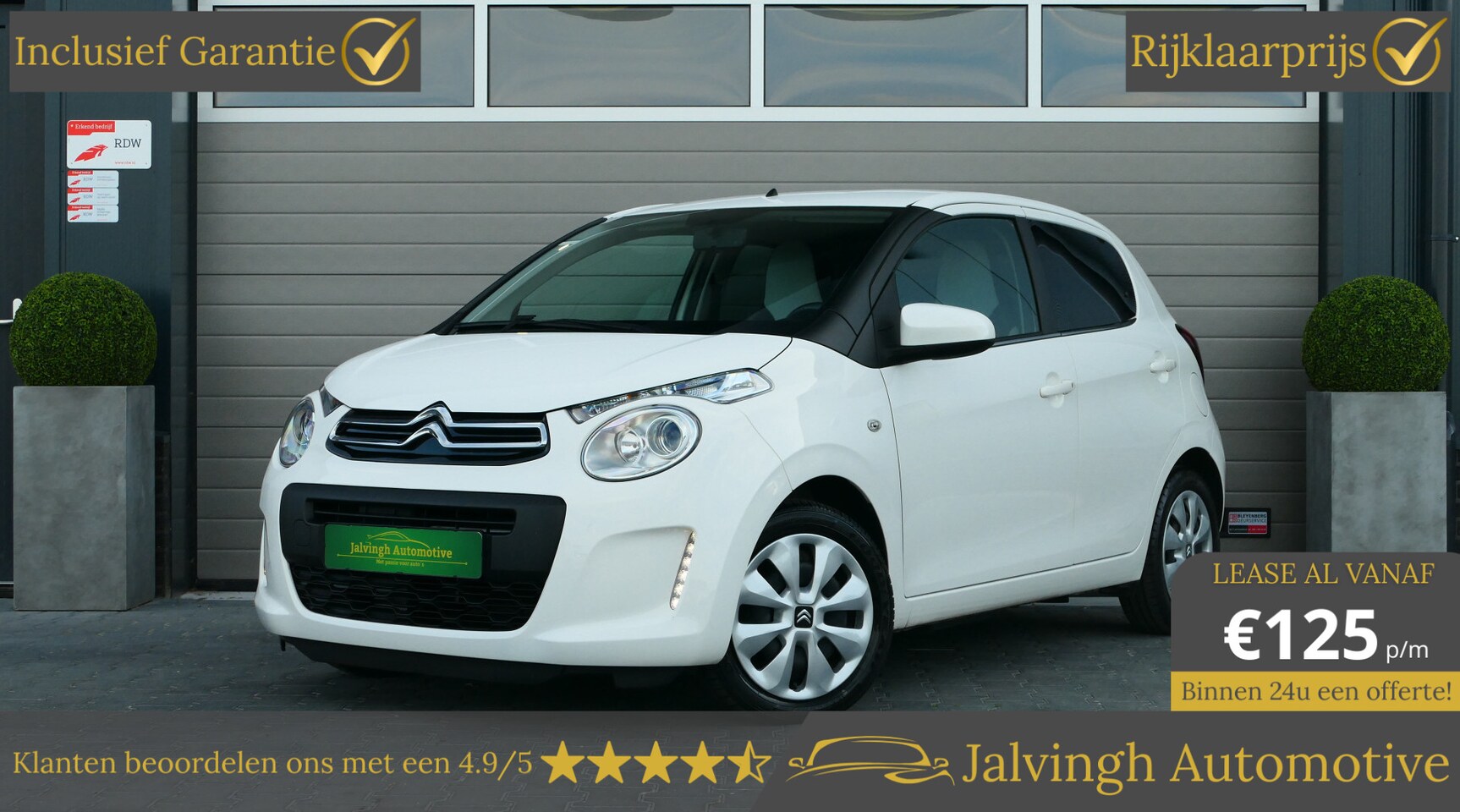 Citroën C1 - 1.0 VTi Feel |1e eig!|Airco! - AutoWereld.nl